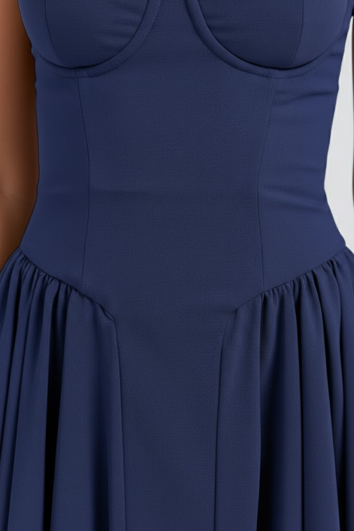 EVIE | Retro Sleeveless Midi Dress