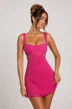 EVIE | Sequin Cut-Out Bodycon Mini Dress