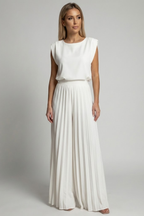EVIE | Sleeveless Two-Piece Co-ord Set