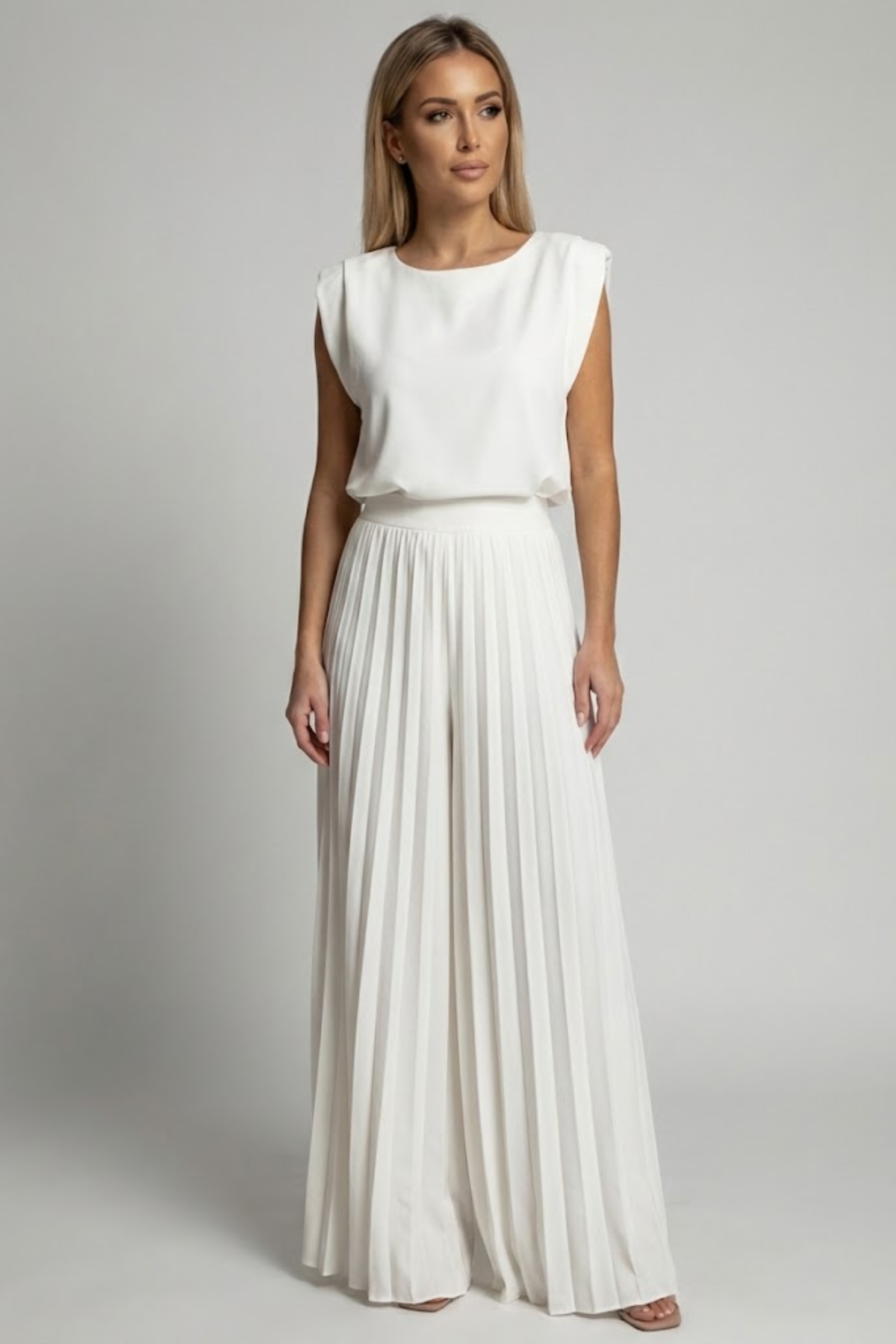EVIE | Sleeveless Two-Piece Co-ord Set