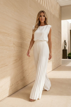 EVIE | Sleeveless Two-Piece Co-ord Set