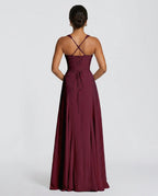 EVIE | Tiered Ruffle Sleeveless Maxi Dress