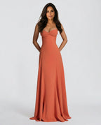 EVIE | Tiered Ruffle Sleeveless Maxi Dress