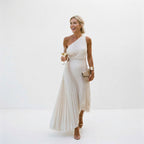 EVIE | One Shoulder Maxi Dress