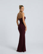 EVIE | Off Shoulder Strapless Formal Maxi Dress