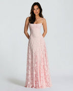 EVIE | Corset Lace-Up Back Maxi Dress