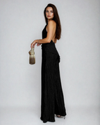 EVIE | Pleated Halter Two-Piece Set