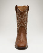 EVIE | Embroidered Knee-High Western Cowboy Boot