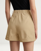EVIE | High Waist Tailored Shorts
