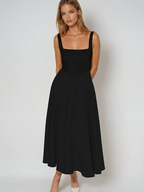 EVIE | Sleeveless Elegant Midi Dress