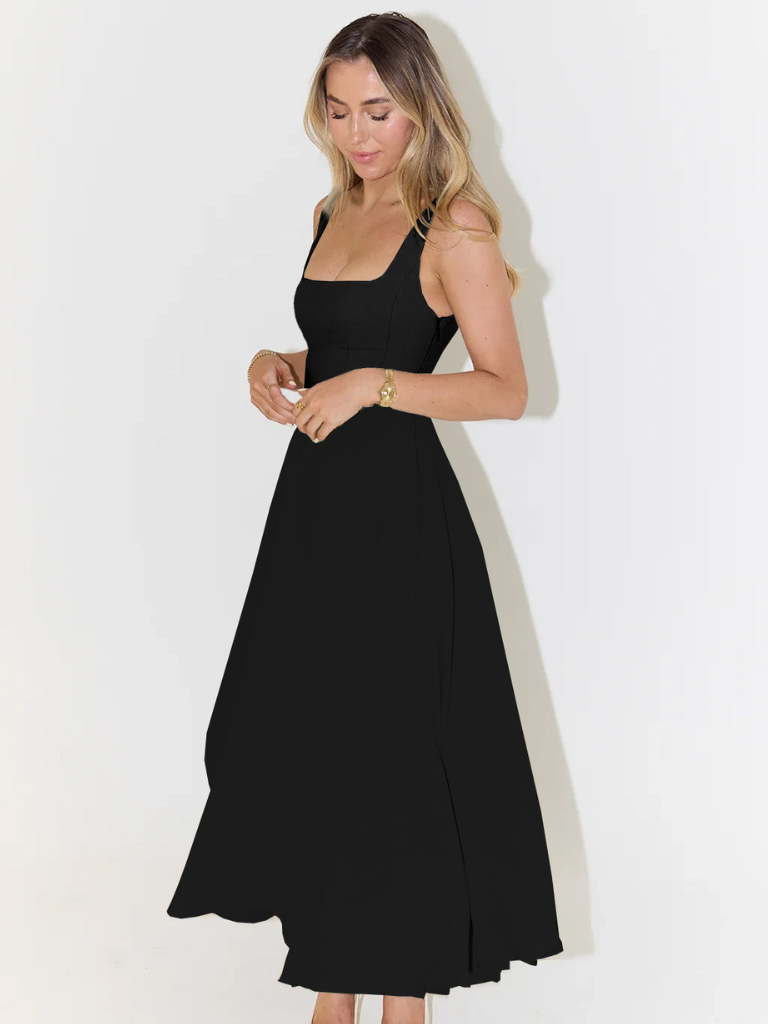 EVIE | Sleeveless Elegant Midi Dress