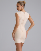 EVIE | Bandage V-Neck Mini Dress