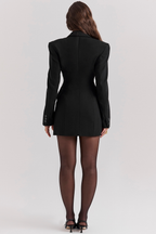 EVIE | Long Sleeve Blazer Mini Dress
