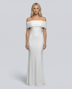 EVIE | Off Shoulder Wrap Maxi Dress