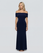 EVIE | Off Shoulder Wrap Maxi Dress