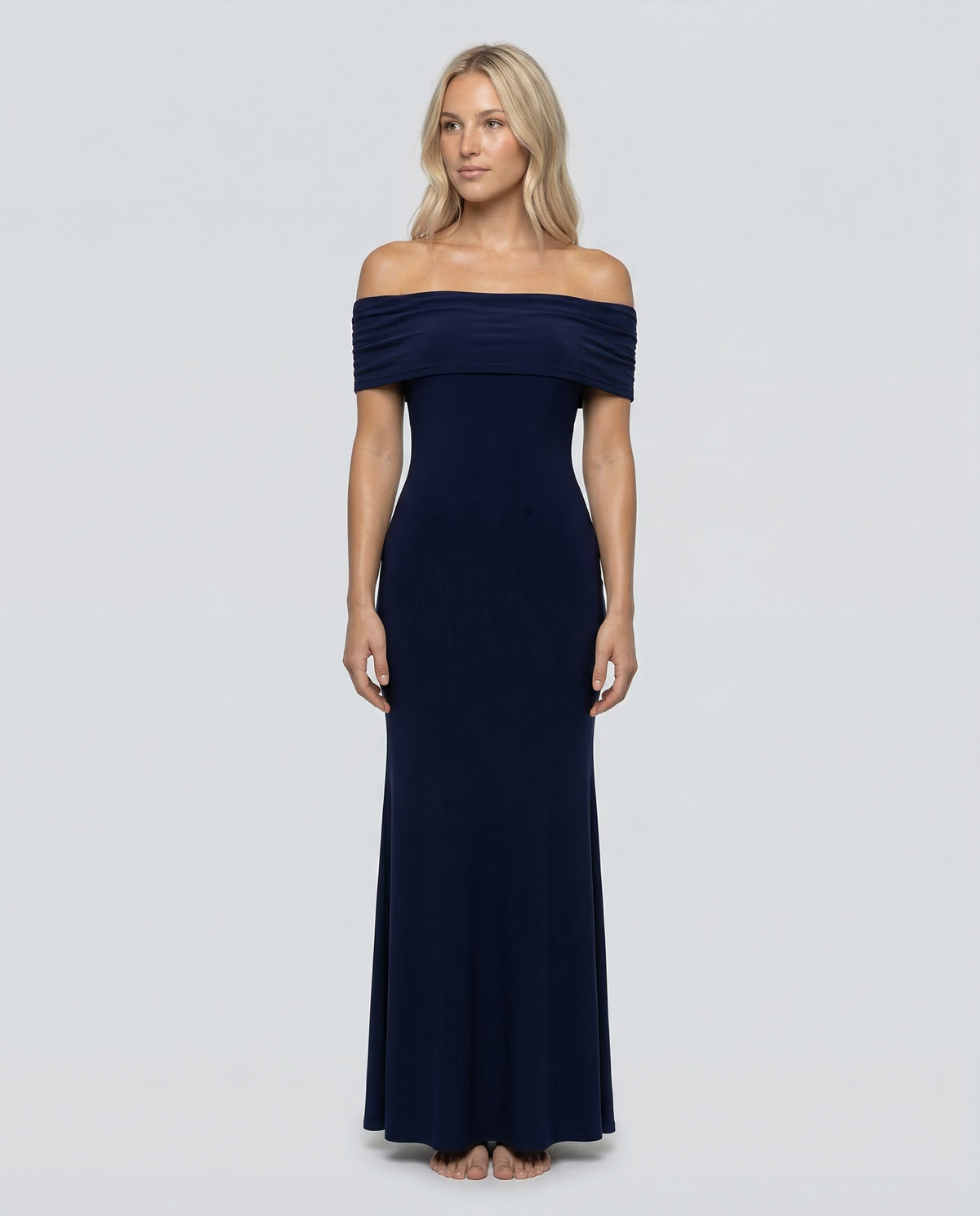 EVIE | Off Shoulder Wrap Maxi Dress