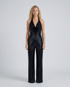 EVIE | Sequin Halter Neck Jumpsuit