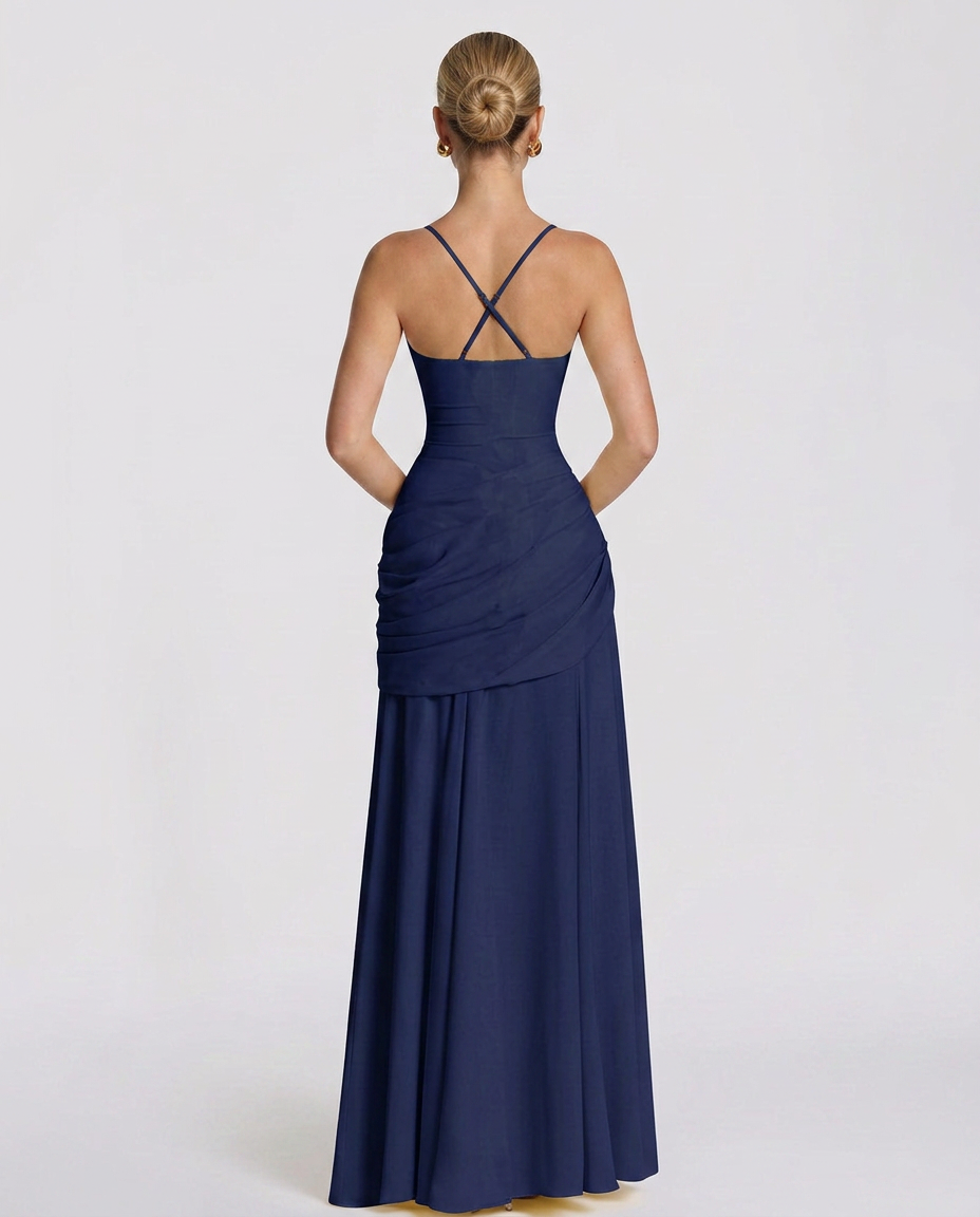EVIE | Off Shoulder Flowy Maxi Dress