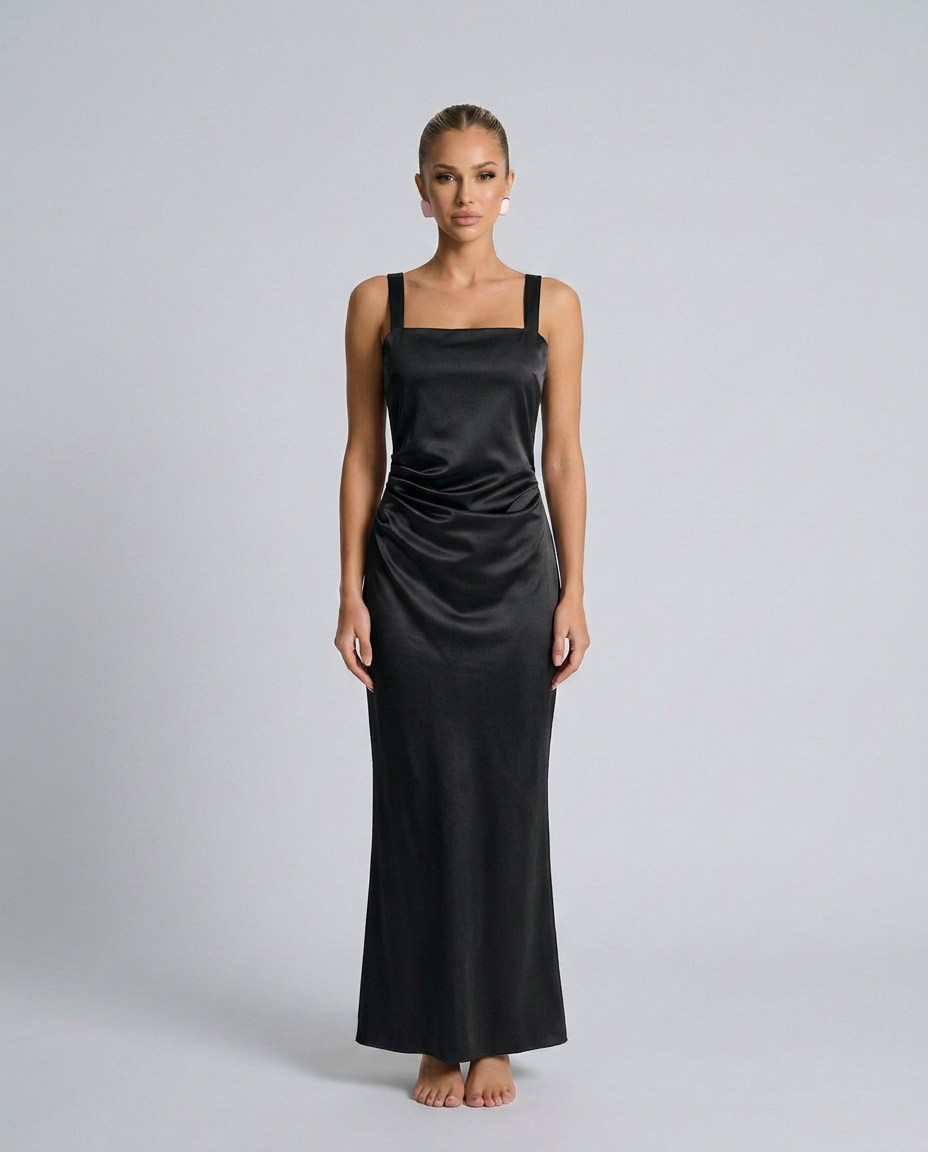 EVIE | Sleeveless Sequin Maxi Dress