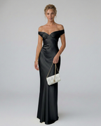 EVIE | Off Shoulder Bodycon Maxi Dress