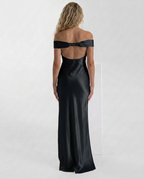 EVIE | Off Shoulder Bodycon Maxi Dress