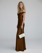 EVIE | Off Shoulder Bodycon Maxi Dress