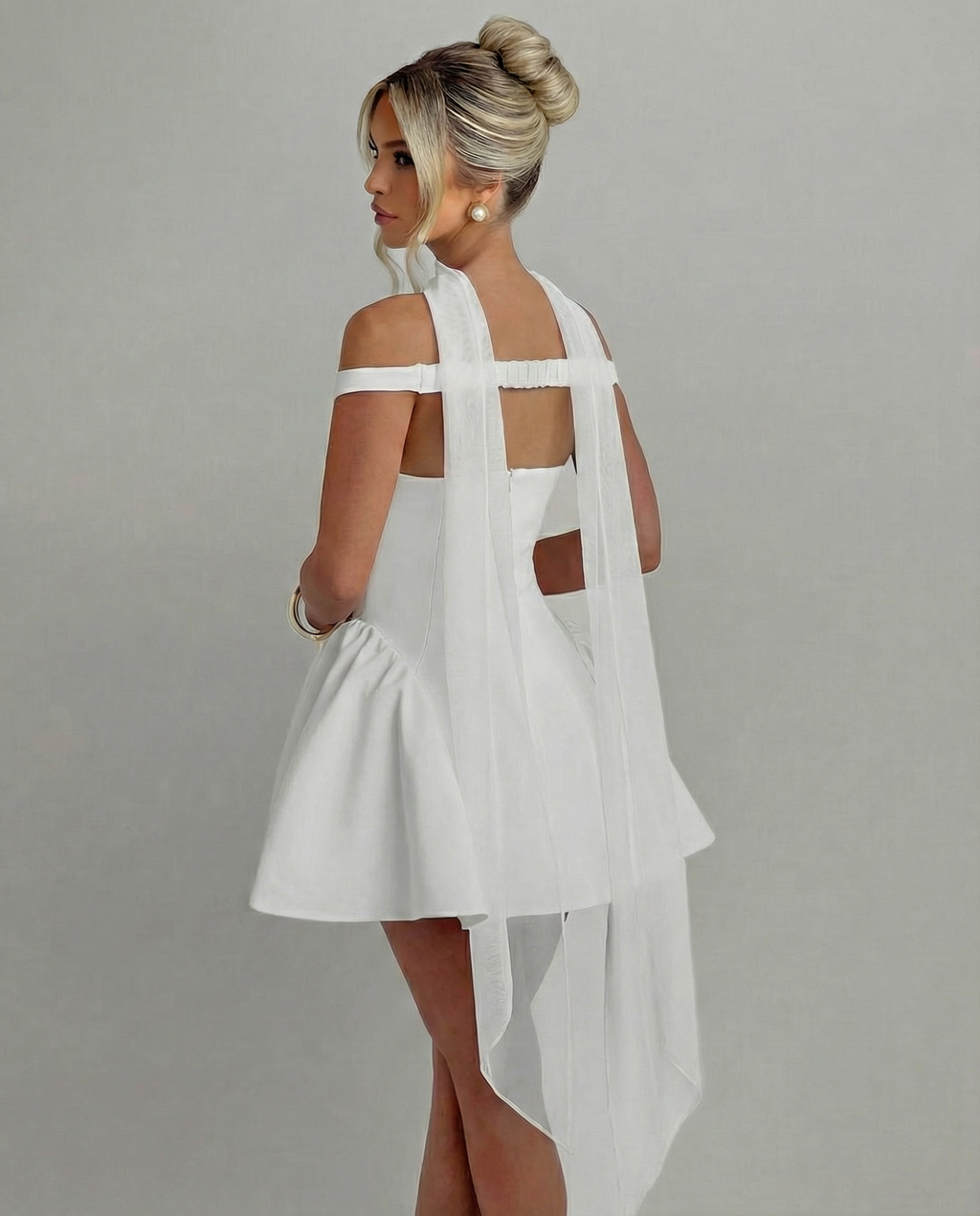 EVIE | Off Shoulder Mini Dress