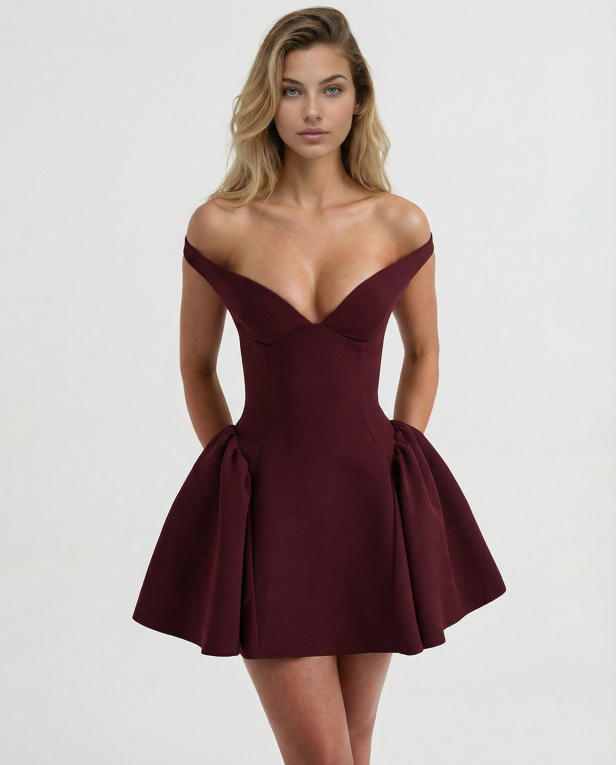 EVIE | Off Shoulder Mini Dress