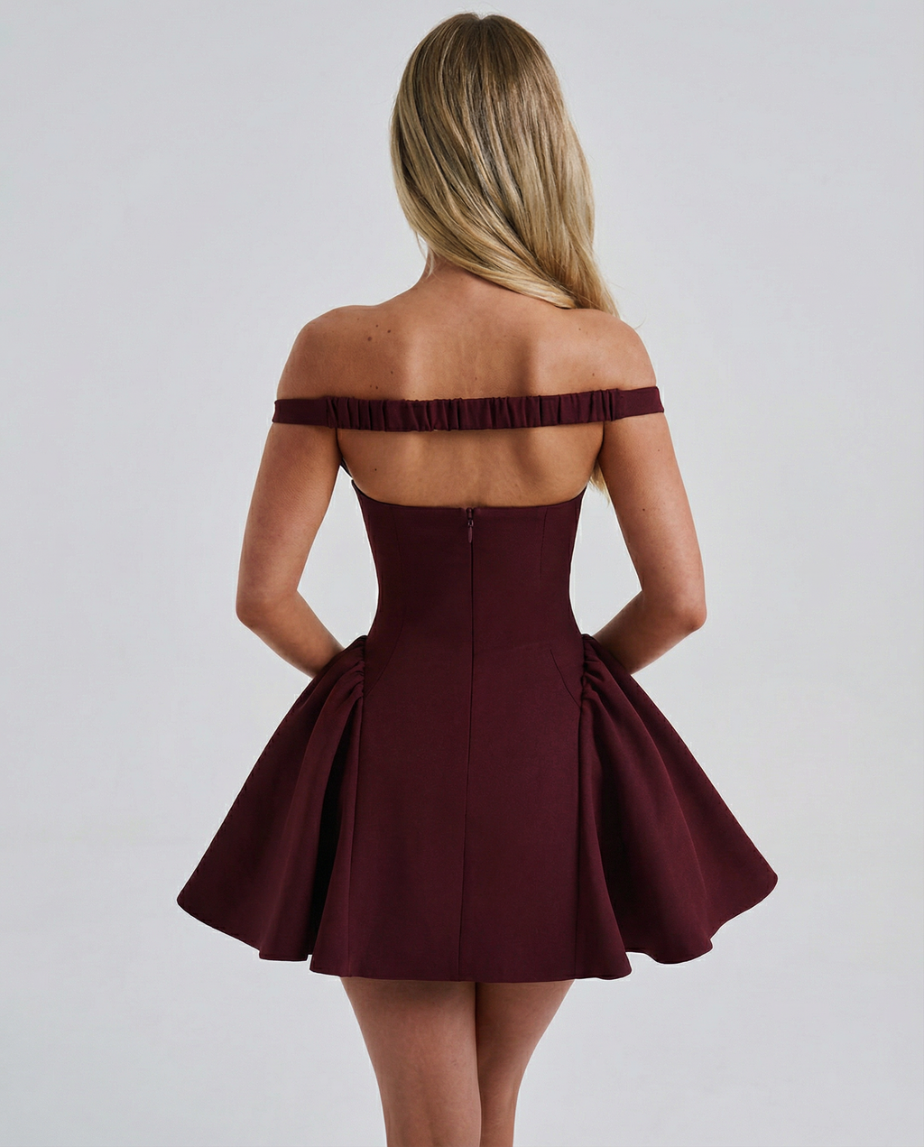 EVIE | Off Shoulder Mini Dress