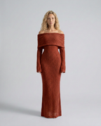 EVIE | Off Shoulder Bodycon Maxi Dress