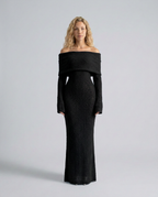 EVIE | Off Shoulder Bodycon Maxi Dress