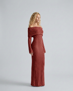 EVIE | Off Shoulder Bodycon Maxi Dress