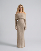 EVIE | Off Shoulder Bodycon Maxi Dress