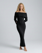 EVIE | Off Shoulder Bodycon Maxi Dress