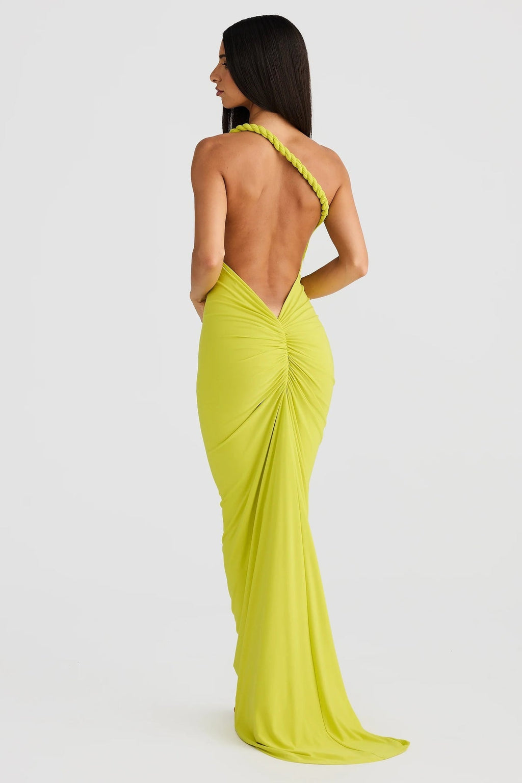 EVIE | One Shoulder Backless Bodycon Maxi Dress