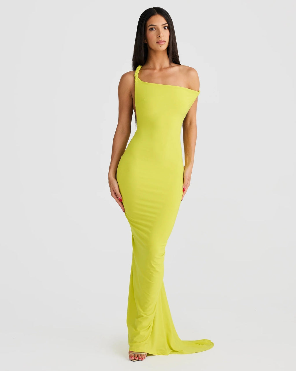 EVIE | One Shoulder Backless Bodycon Maxi Dress