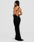 EVIE | One Shoulder Backless Bodycon Maxi Dress