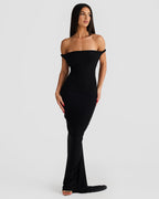 EVIE | One Shoulder Backless Bodycon Maxi Dress