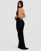 EVIE | One Shoulder Backless Bodycon Maxi Dress