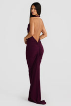 EVIE | One Shoulder Backless Bodycon Maxi Dress