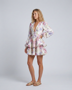 EVIE | Tiered Peplum Mini Dress