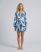 EVIE | Tiered Peplum Mini Dress