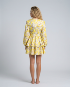 EVIE | Tiered Peplum Mini Dress