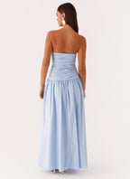 EVIE | Cowl Neck Slinky Bias Cut Maxi Dress
