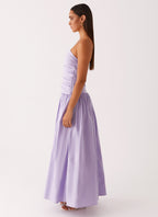 EVIE | Cowl Neck Slinky Bias Cut Maxi Dress
