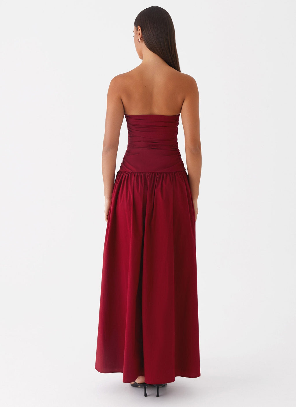 EVIE | Cowl Neck Slinky Bias Cut Maxi Dress