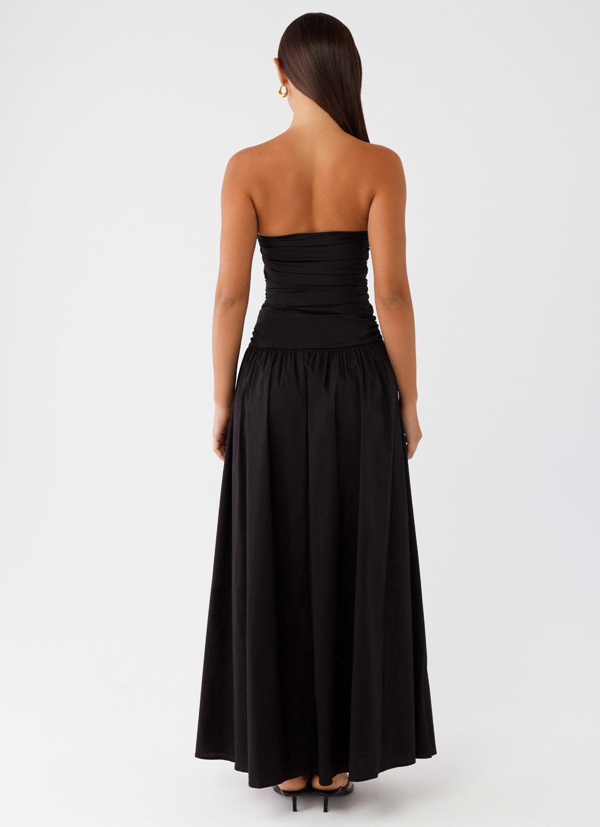EVIE | Cowl Neck Slinky Bias Cut Maxi Dress