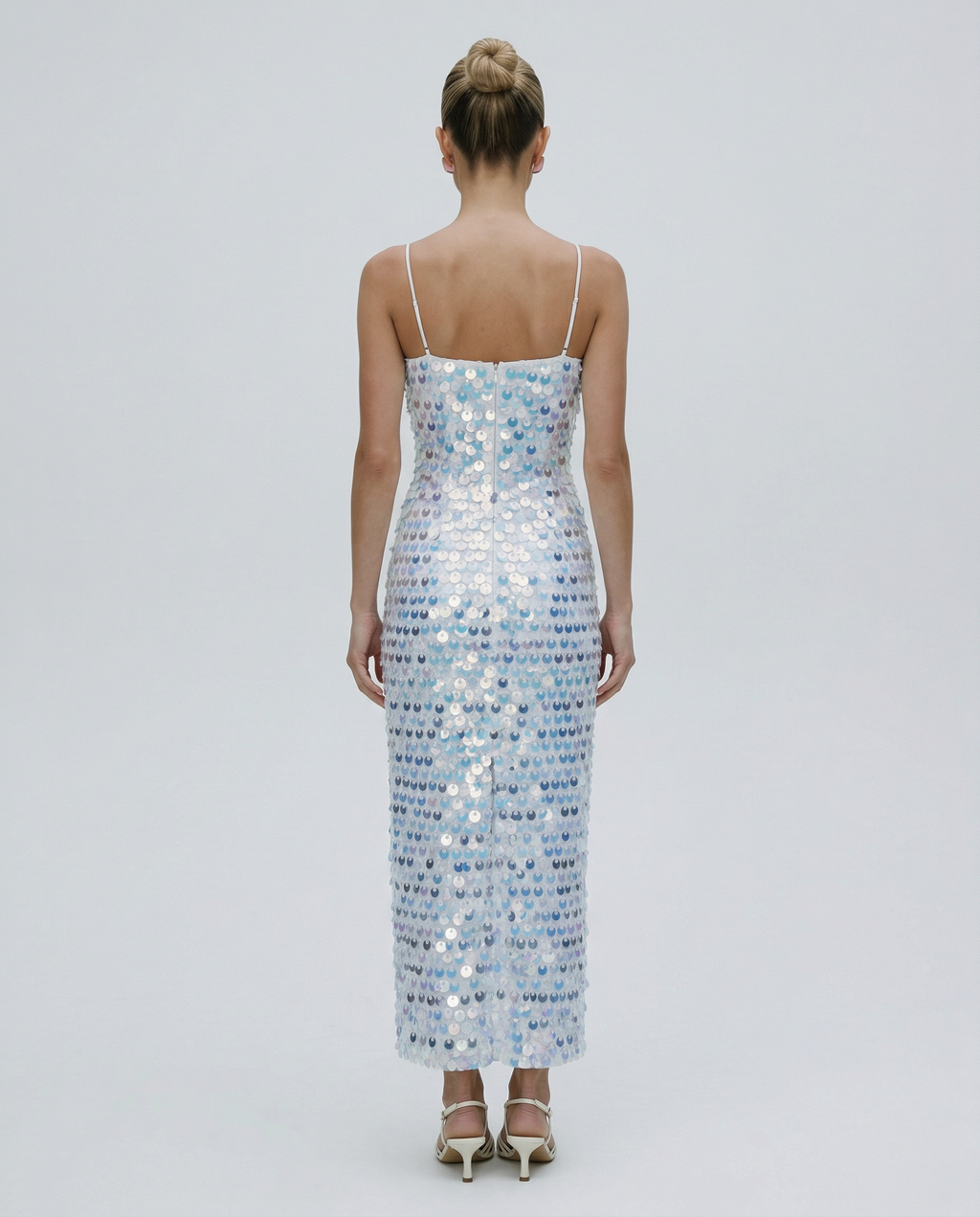 EVIE | Sequin Bodycon Midi Dress