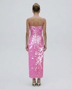 EVIE | Sequin Bodycon Midi Dress