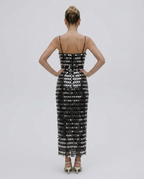 EVIE | Sequin Bodycon Midi Dress